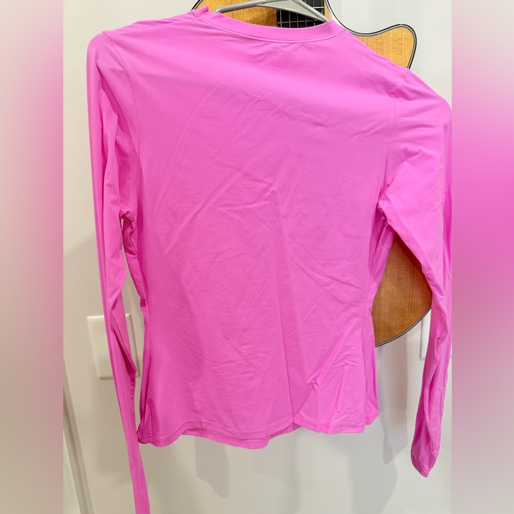 Skims Women's Pink Long Sleeve Top